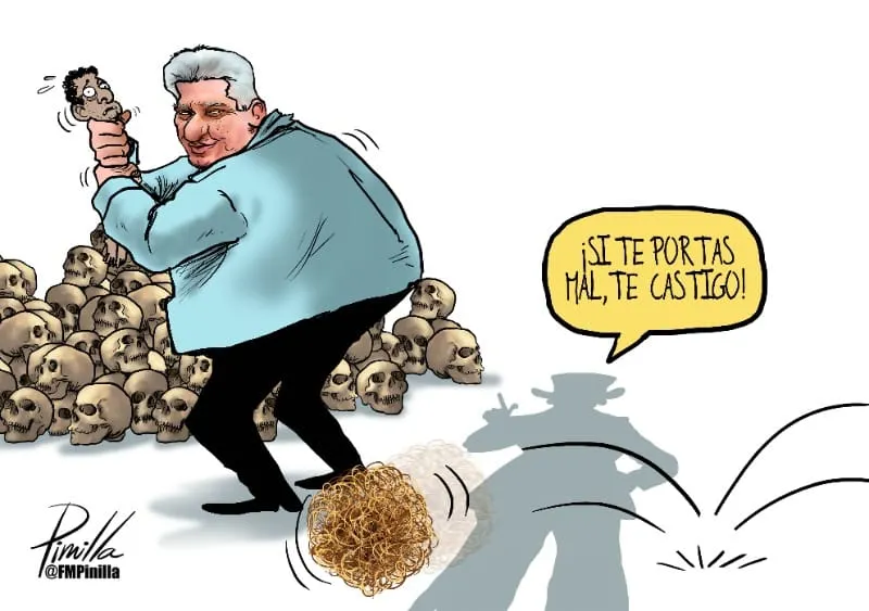 Caricatura | Amenazas al régimen cubano
