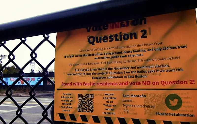 Electores rechazan construcción de subestación eléctrica en East Boston