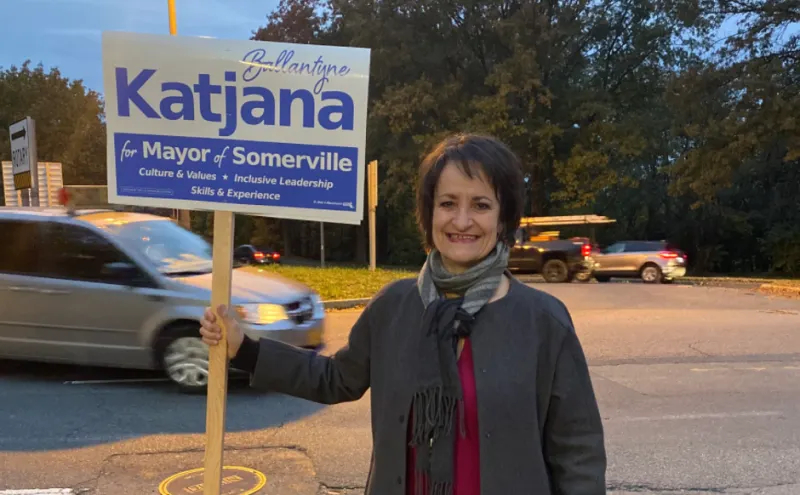 Katjana Ballantyne, alcaldesa electa de Somerville
