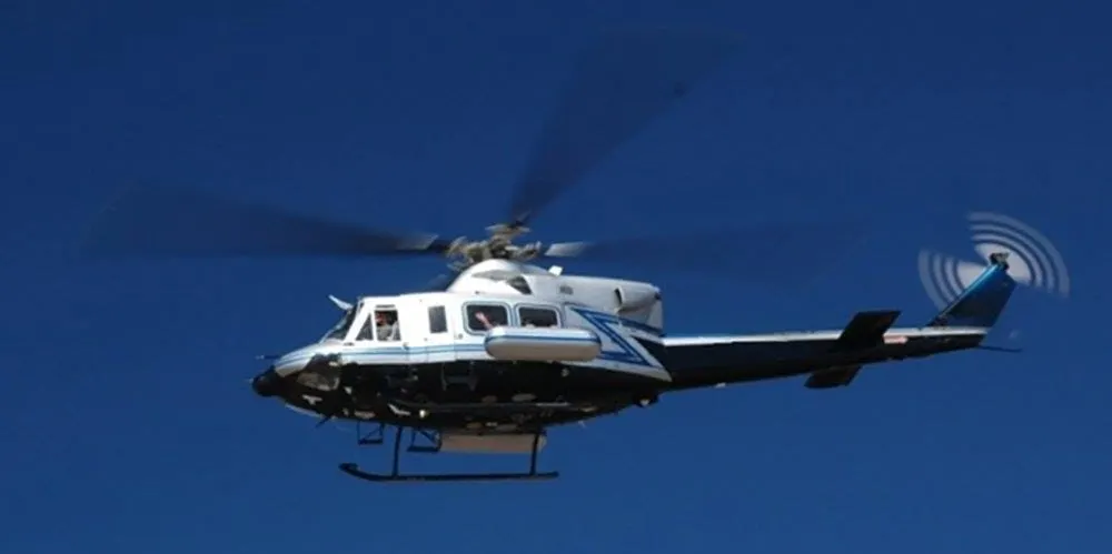 Helicóptero de seguridad nuclear sobrevuela ruta de la maratón de Boston