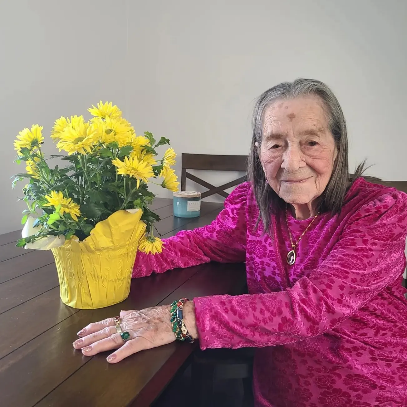 Rosenda Del Rosario Arrecís cumple 102 años