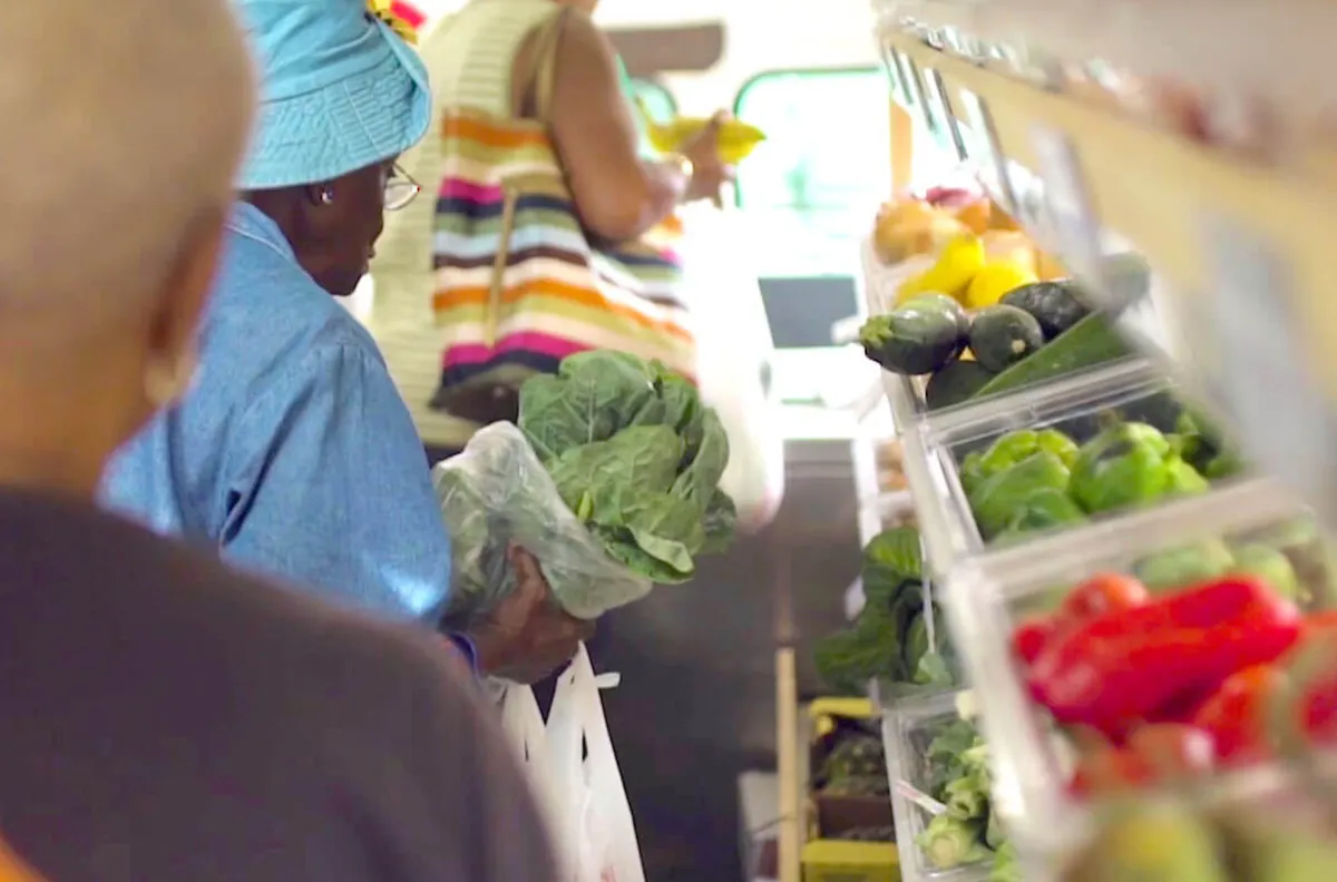 Programa para acceder a alimentos saludables en Massachusetts.