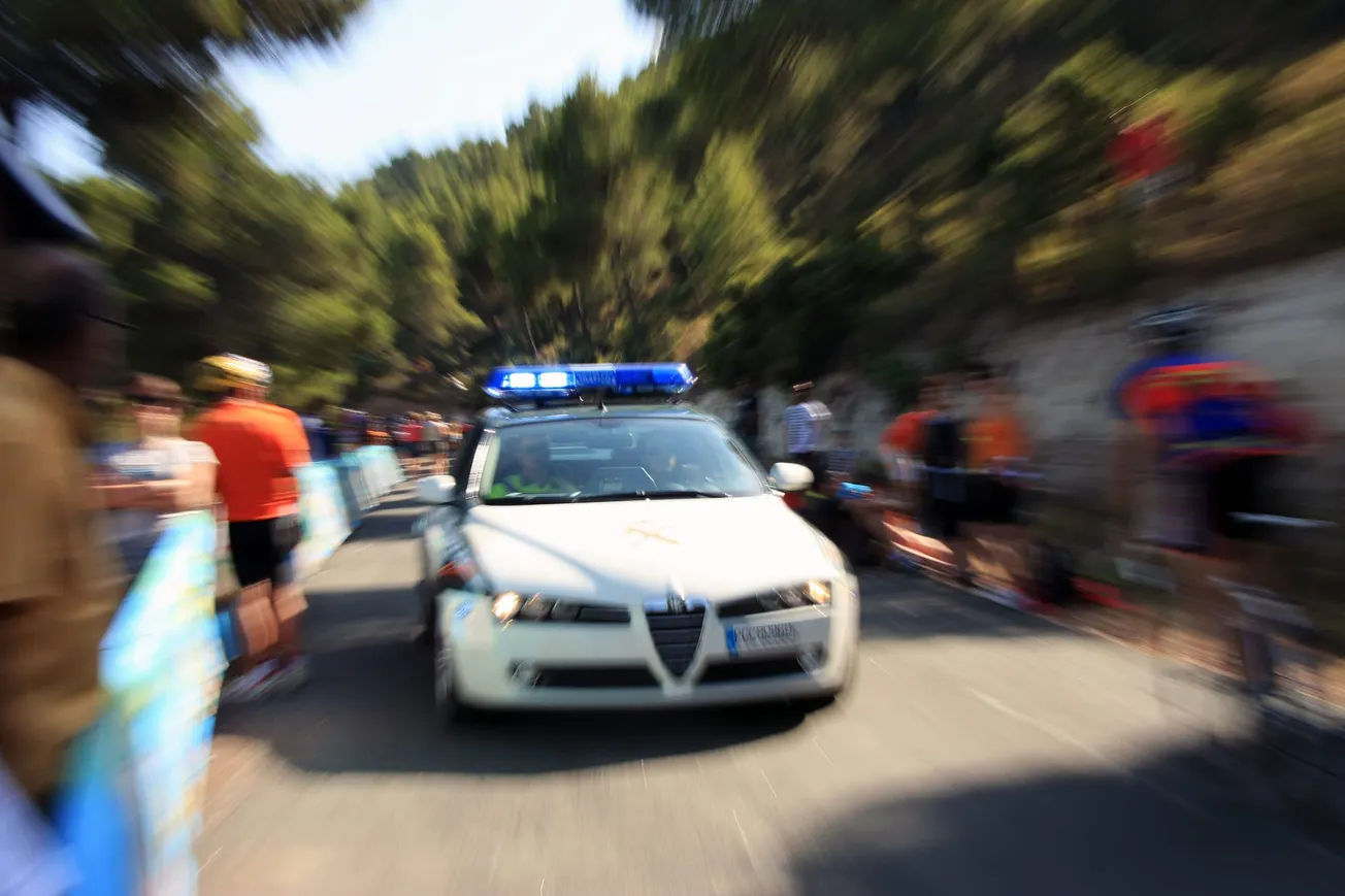 En la imagen se muestra patrullaje policial en manifestación en las calles / Foto:Flic