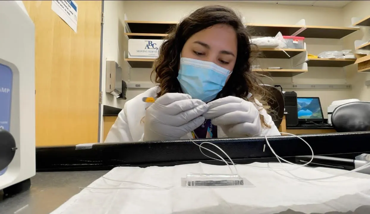 Daniela Freire, ecuatoriana en Boston