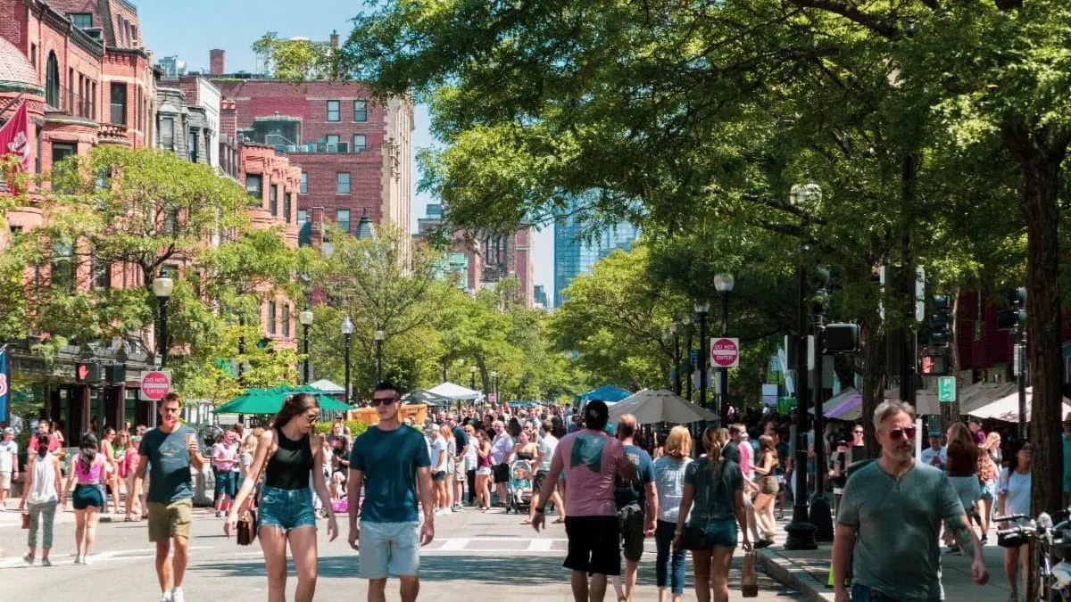 Open Newbury Street 2023. Foto: boston.gov.