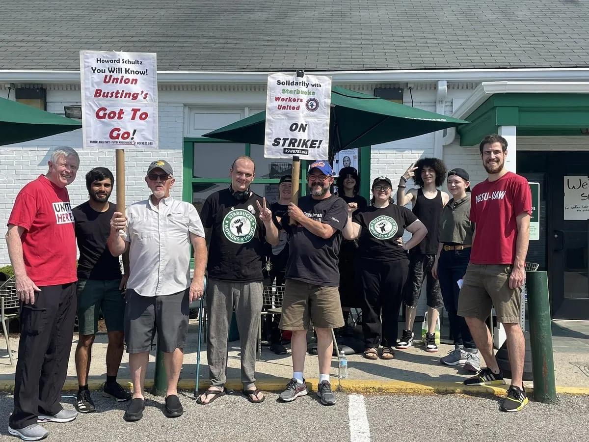 Huelga de baristas de Starbucks se extiende a más ciudades, incluida Boston