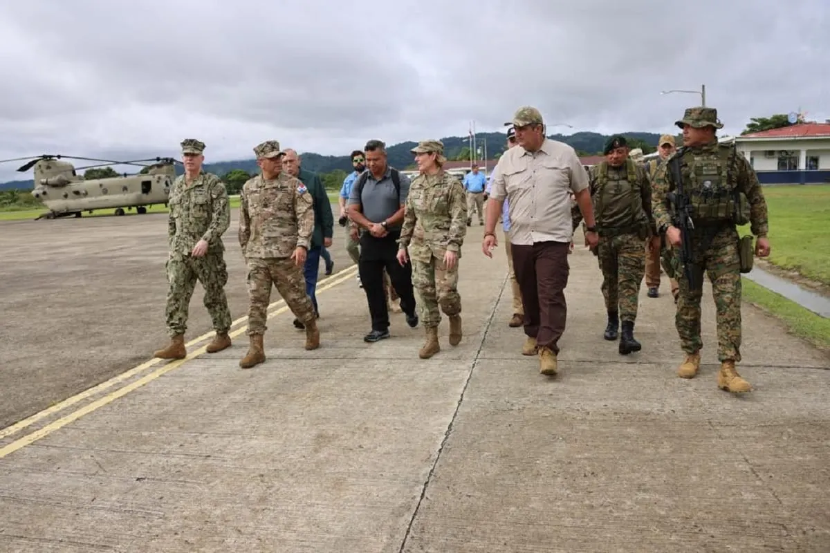 Comando Sur visita Panamá tras el parole anunciado por Joe Biden