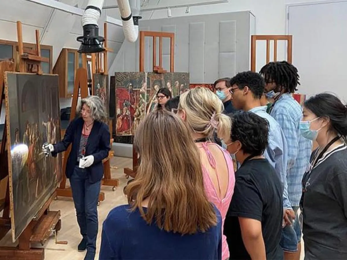 Aprende de los expertos la ciencia de la conservación de obras de arte en MFABoston
