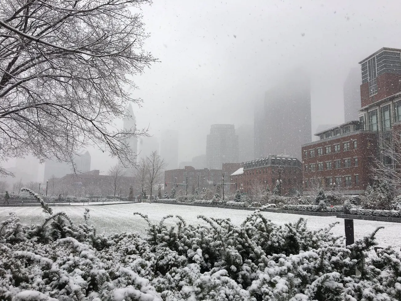 Aviso de tormenta con nieve y lluvia para algunas zonas de Massachusetts