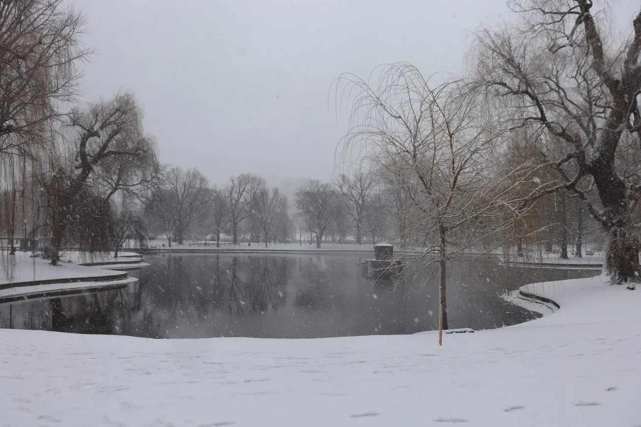 Se espera acumulación de nieve en la ciudad. Foto. Claudia Ginestra