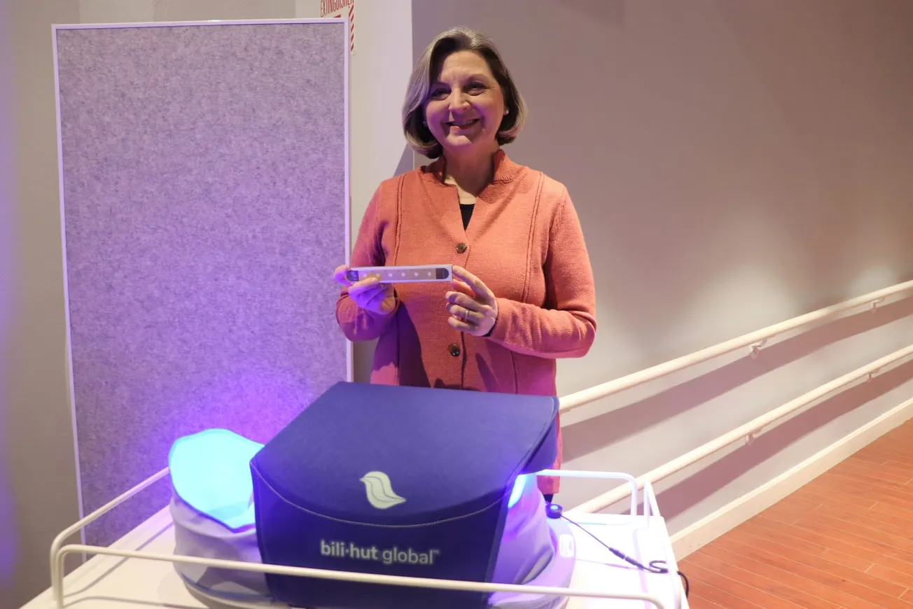 Donna Brezinski, CEO de Little Sparrows Technologies. Foto. Claudia Ginestra. El Planeta