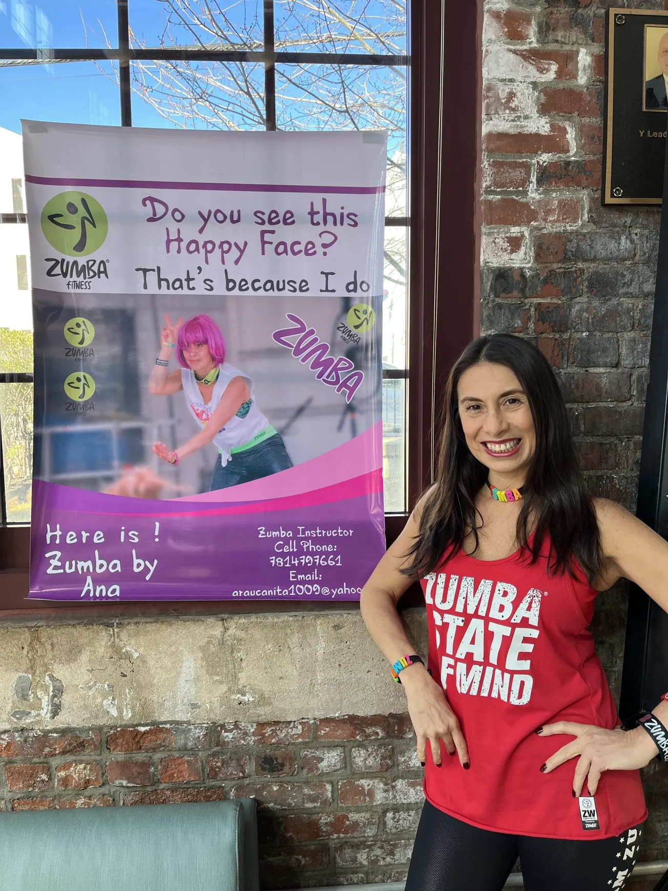 Ana Maria Amigo, instructora de Zumba