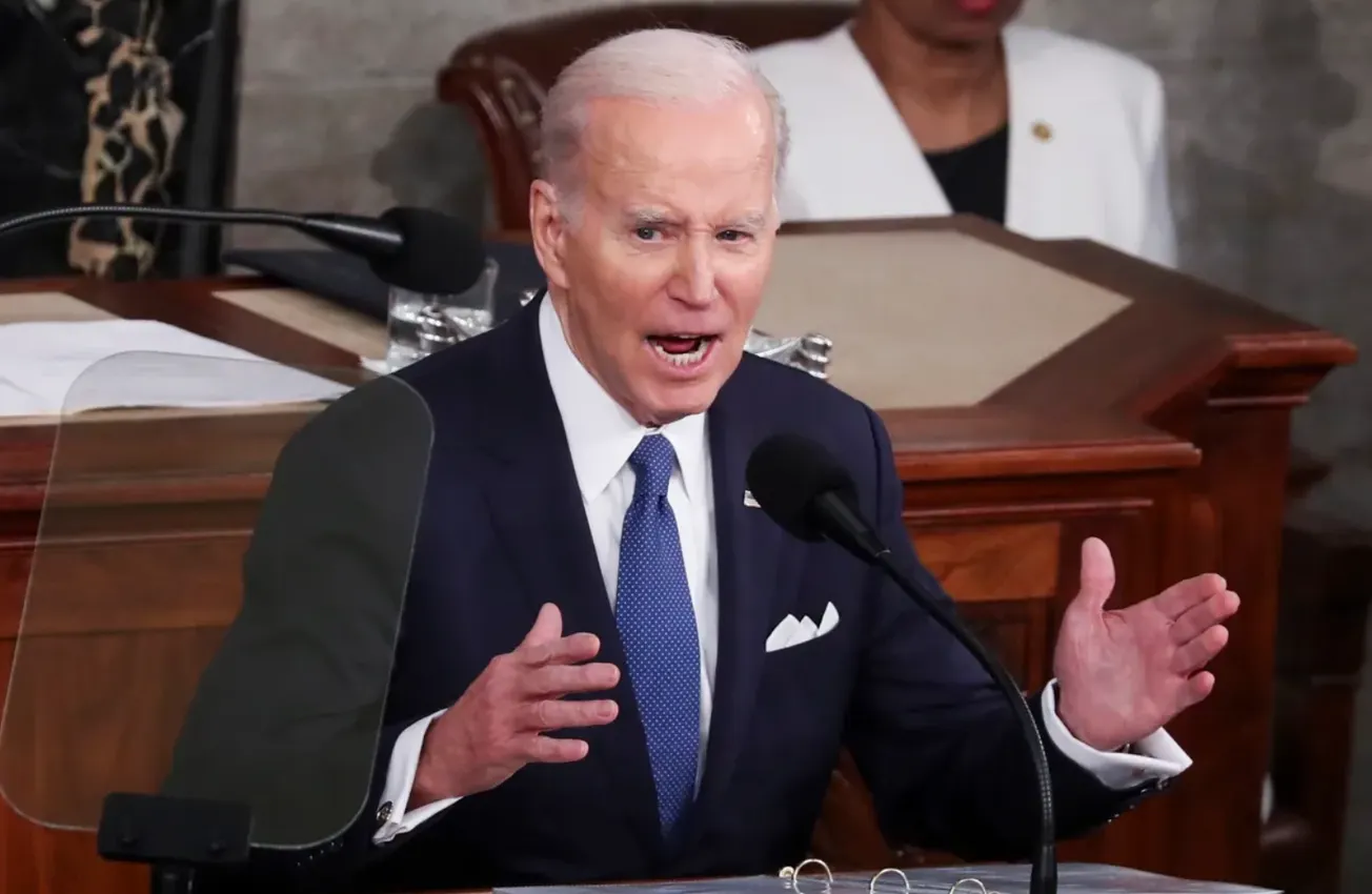 MIGRACIÓN. Biden abordó el tema de la migración después de repasar los logros en economía, infraestructura, la priorización d