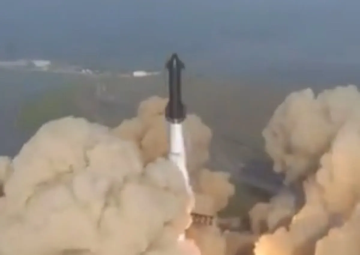 La nave Starship de SpaceX explotó minutos después del despegue