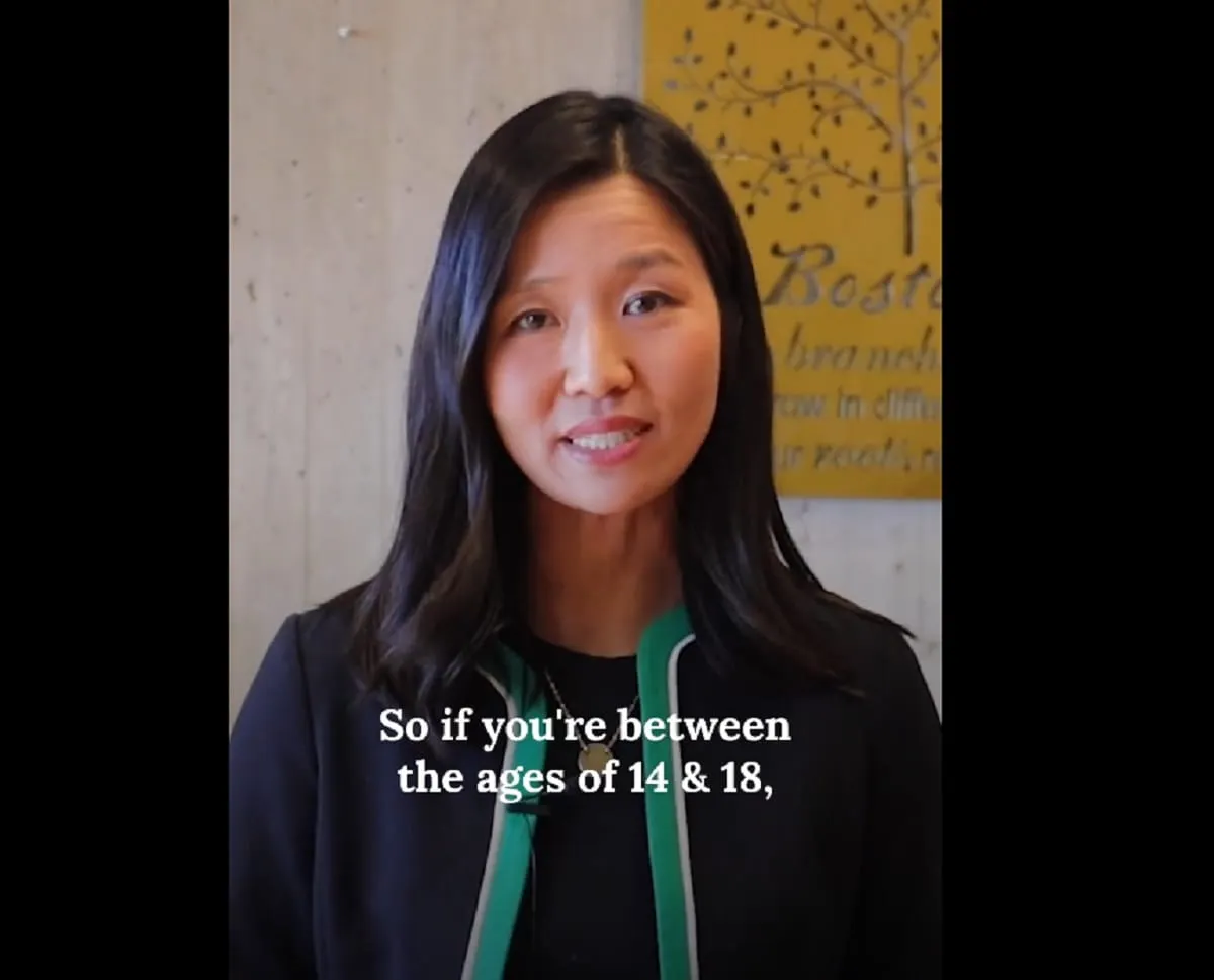 Wu anuncia 7 mil empleos disponibles para jóvenes de Boston de 14 a 18 años