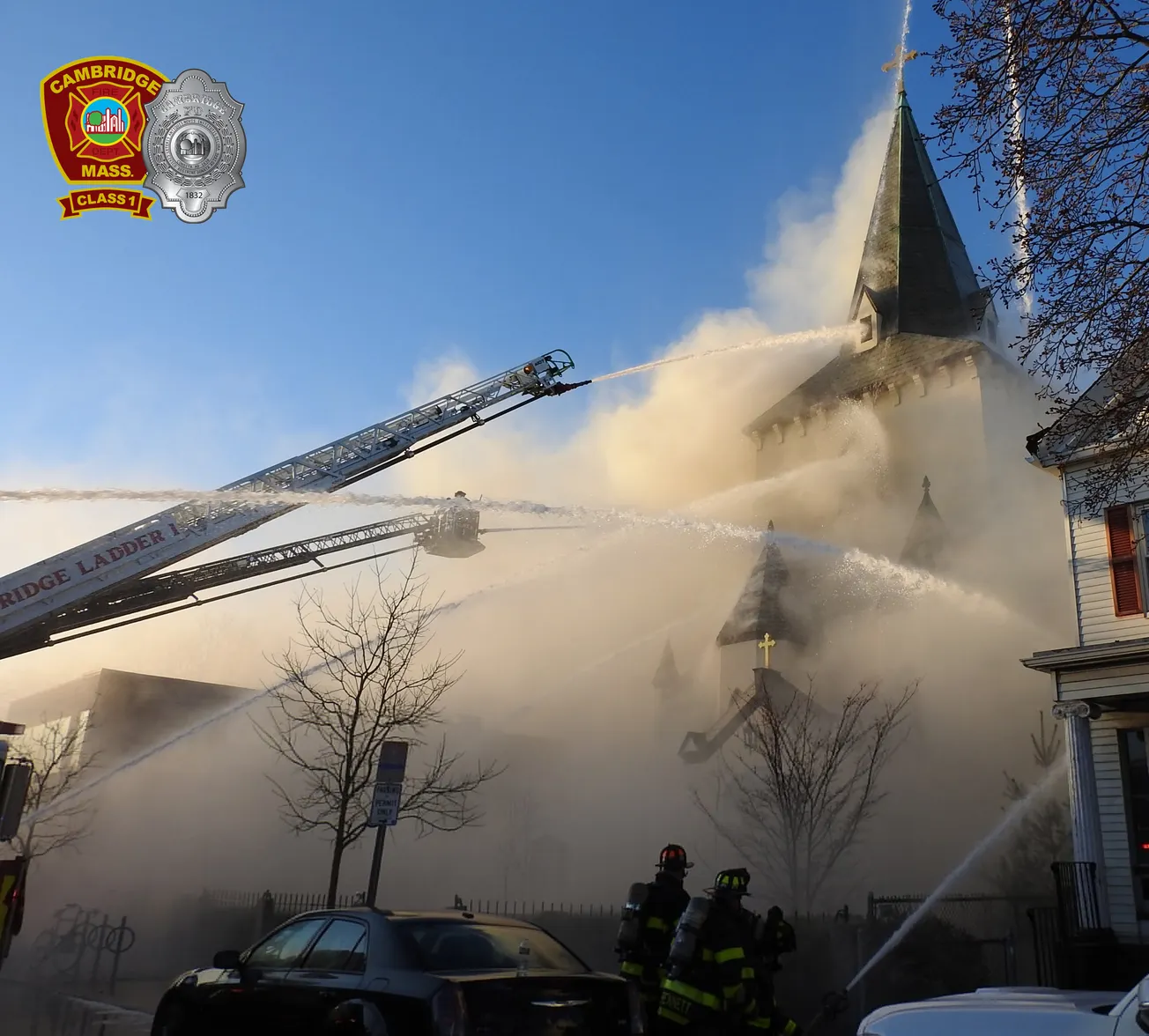 Foto. @CambridgeMAFire
