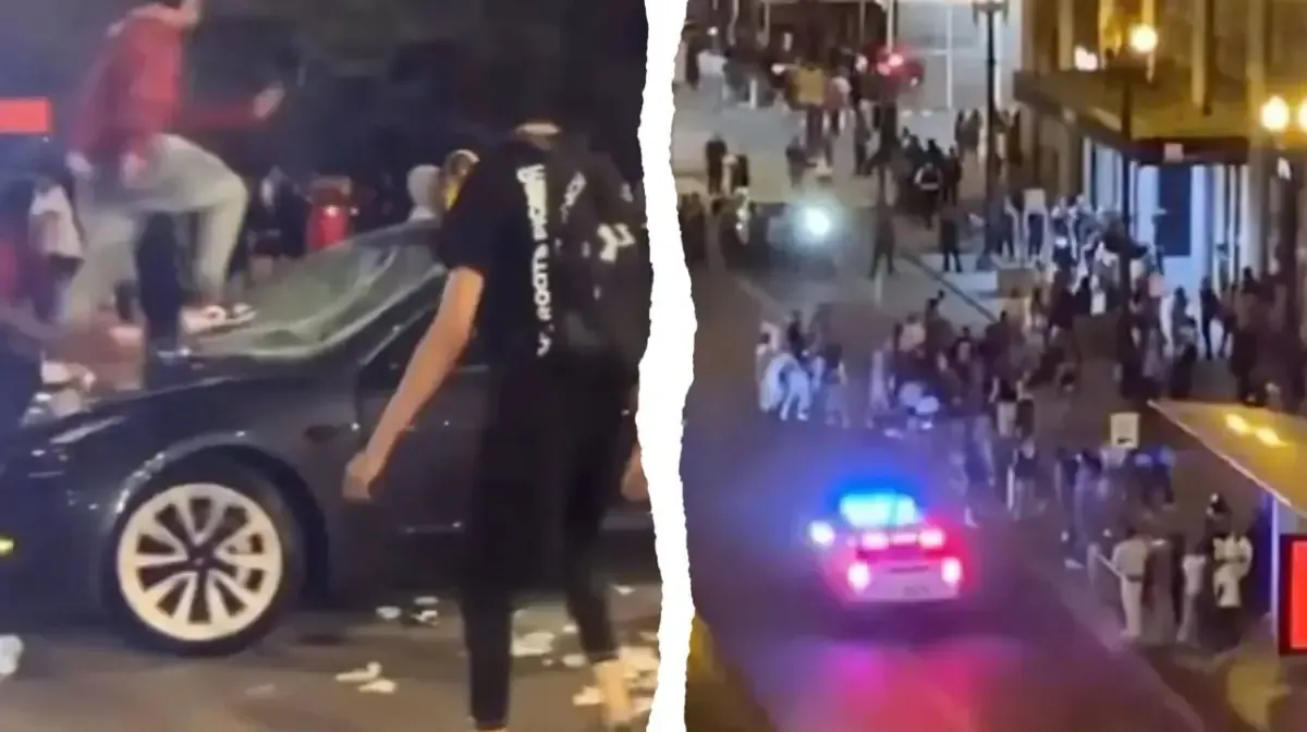 Turba violenta de jóvenes dejó heridos en Chicago