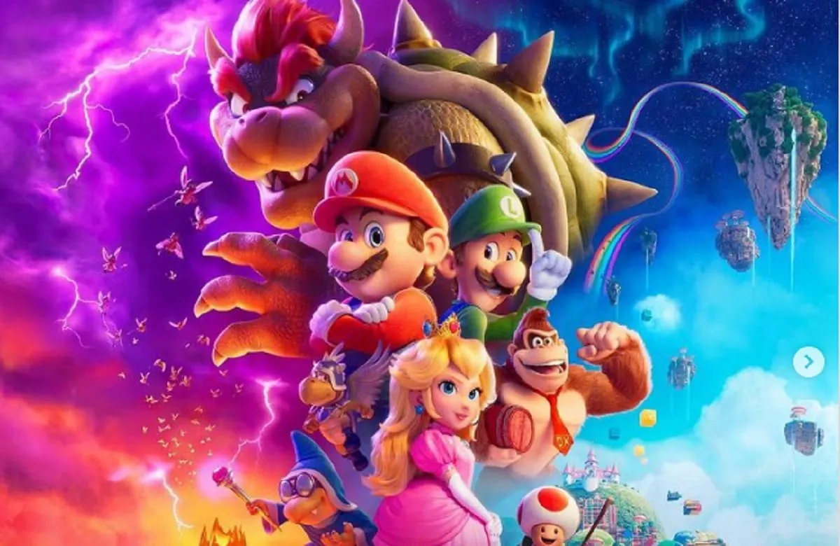 La película de Super Mario Bros rompe récord de taquilla en su estreno