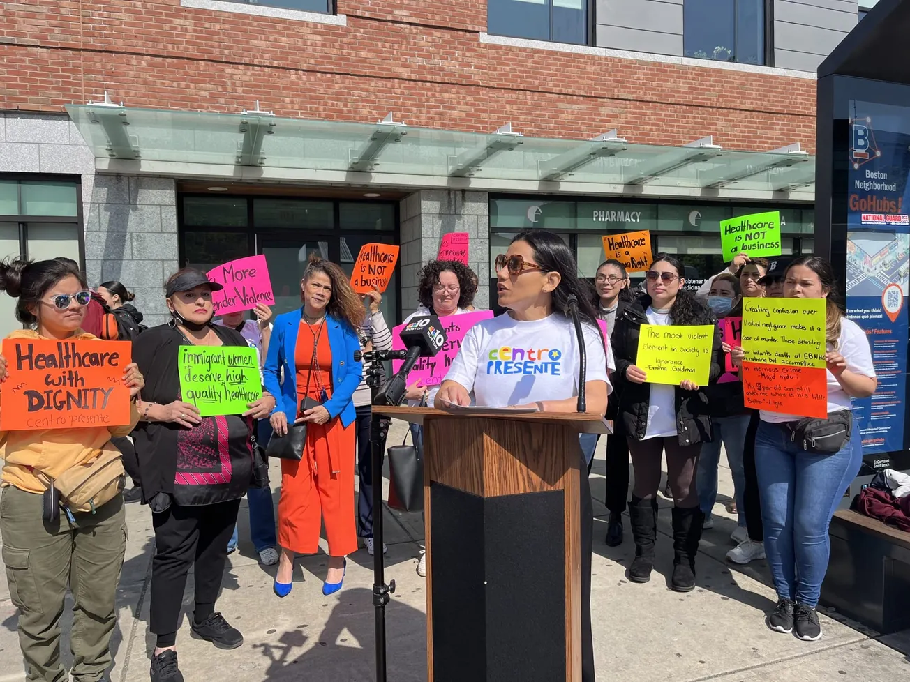 Patricia Montes, executive director de Centro Presente. Foto. El Planeta