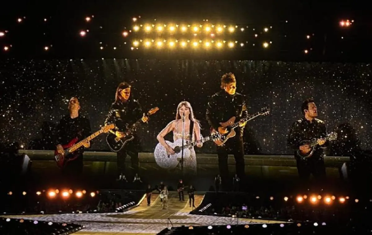 Así fue la primera noche de Taylor Swift en el Gillette Stadium
