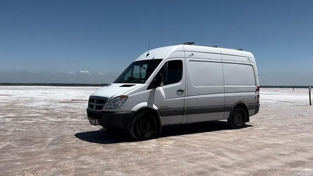 Uruguaya ha recorrida casi todo EE.UU. en Van Foto. @Trotavan