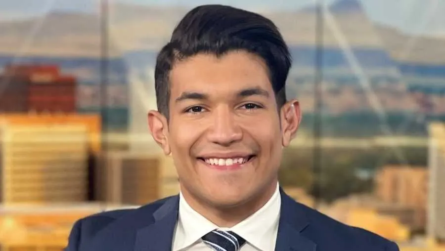 Angel Salcedo, nuevo reportero de deportes de Channel 5. Imagen de KOAT News