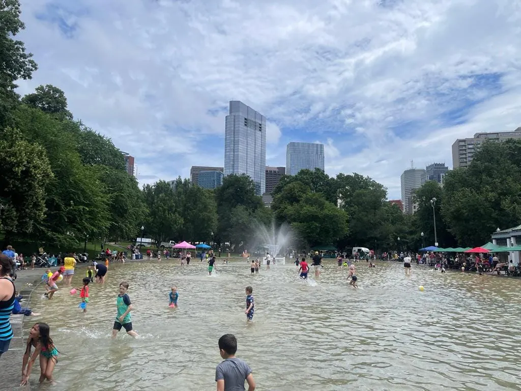 Frog Pond abierto para el verano. Imagen por Luisana Yorde