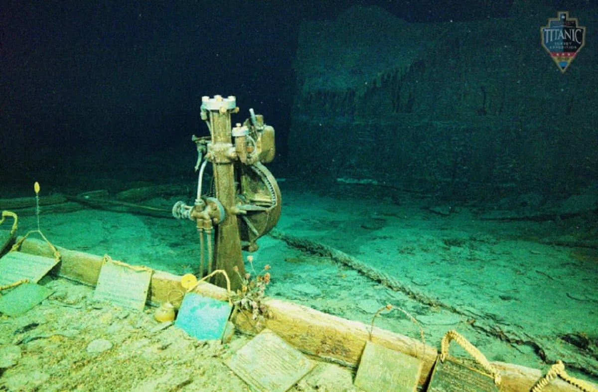 El Titanic, fotografiado durante la Expedición de Inspección del Titanic 2021 de OceanGate. (Crédito: Expediciones OceanGate)