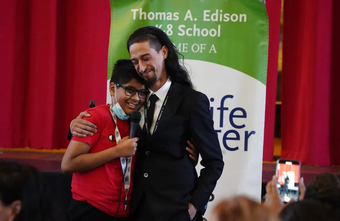 Ceremonia "LifeChanger of the Year" en Boston. Foto: Jacob J. Mackey.