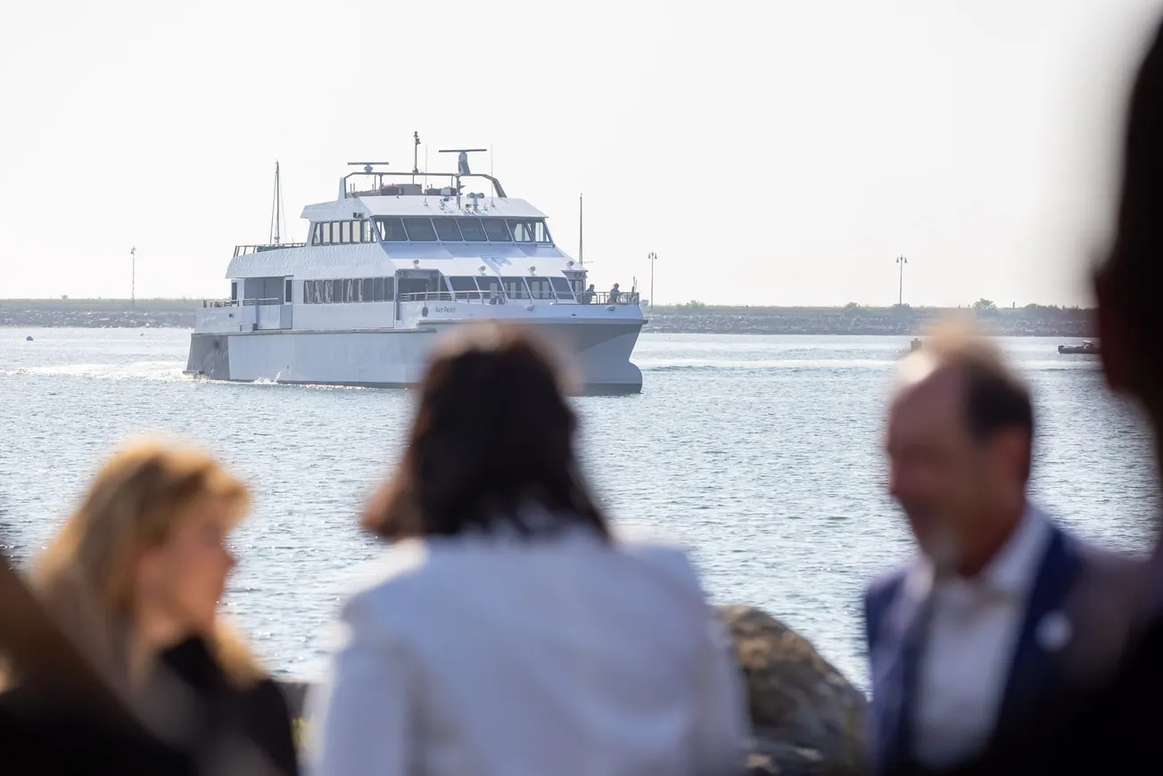 Nuevo Ferry de Lynn es parte de la estrategia de MassDOT para el transporte acuático. Foto: Twitter @MassLtGov.