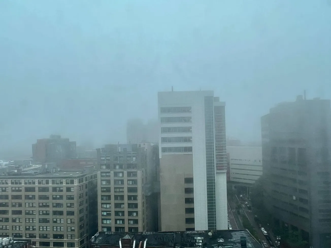 Clima lluvioso, y con nieve en algunas zonas Massachusetts