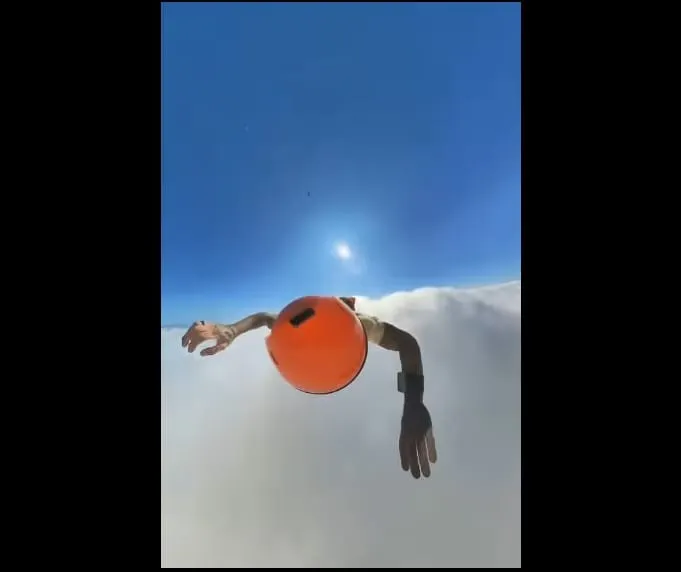 Así se ve el interior de una nube