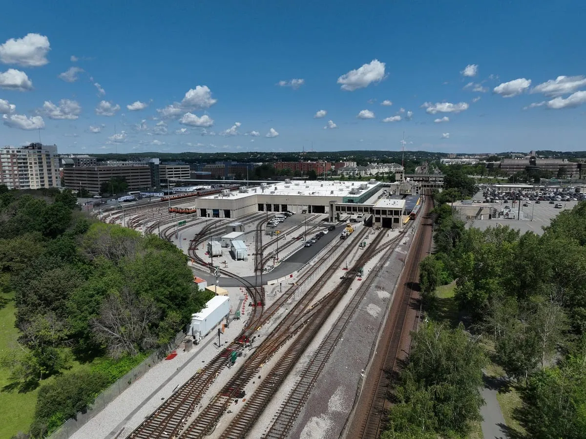 MBTA: La gran renovación de Wellington Yard se acerca a su fin