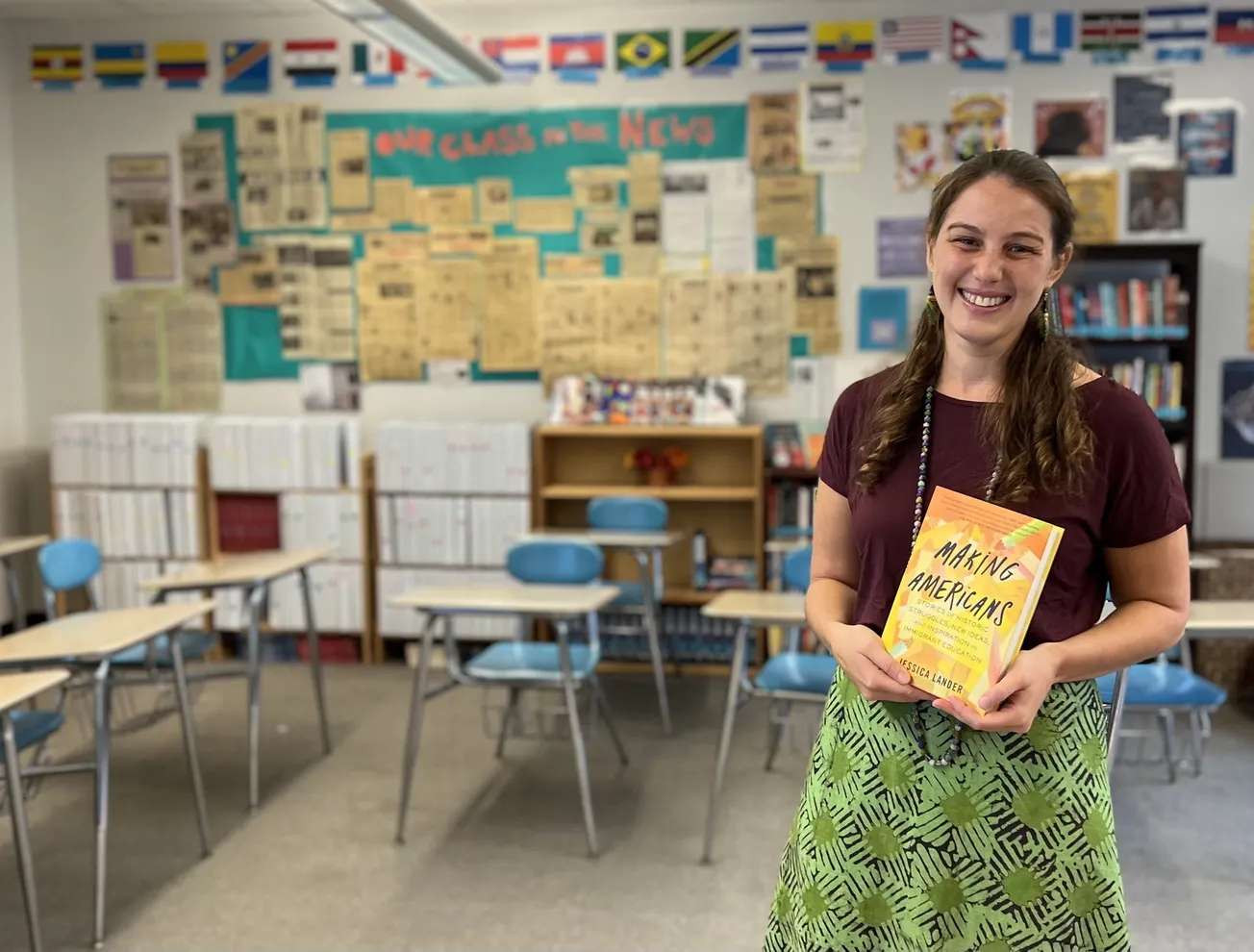 La “Maestra de Historia del Año de Massachusetts” celebra la diversidad de sus alumnos
