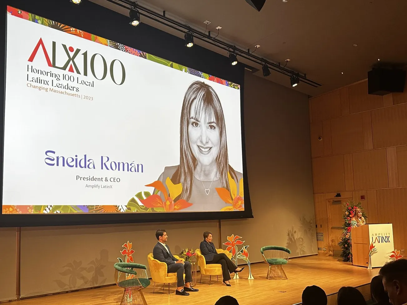 Amplify LatinX llevó acabo el día jueves 14 de septiembre sus Premios ALX100 2023. Foto: Chris Hinojosa.