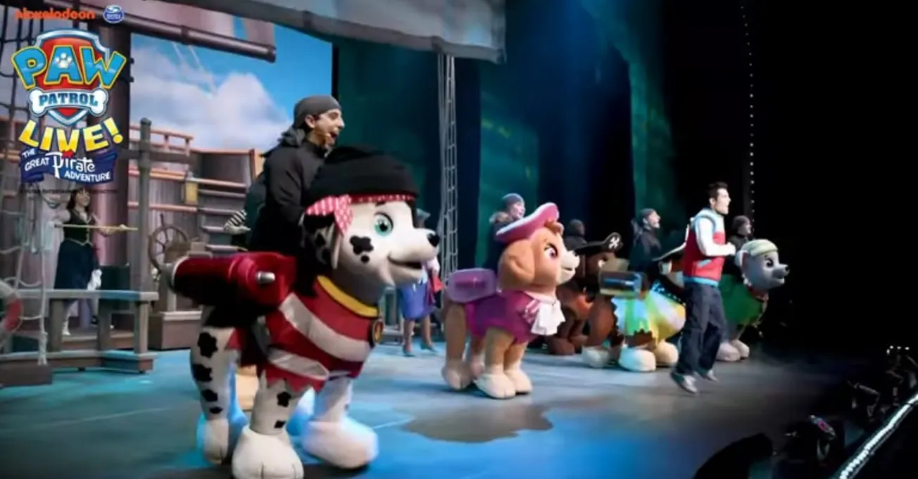 PAW Patrol Live: “La Gran Aventura Pirata”  llegará a Boston