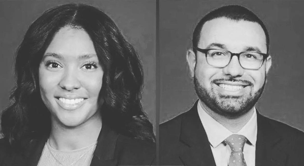 Kendra Lara y Ricardo Arroyo.