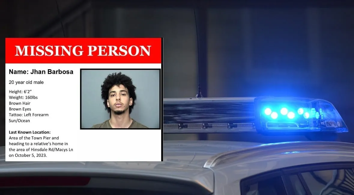 La policía de Nantucket busca a un joven de 20 años desaparecido