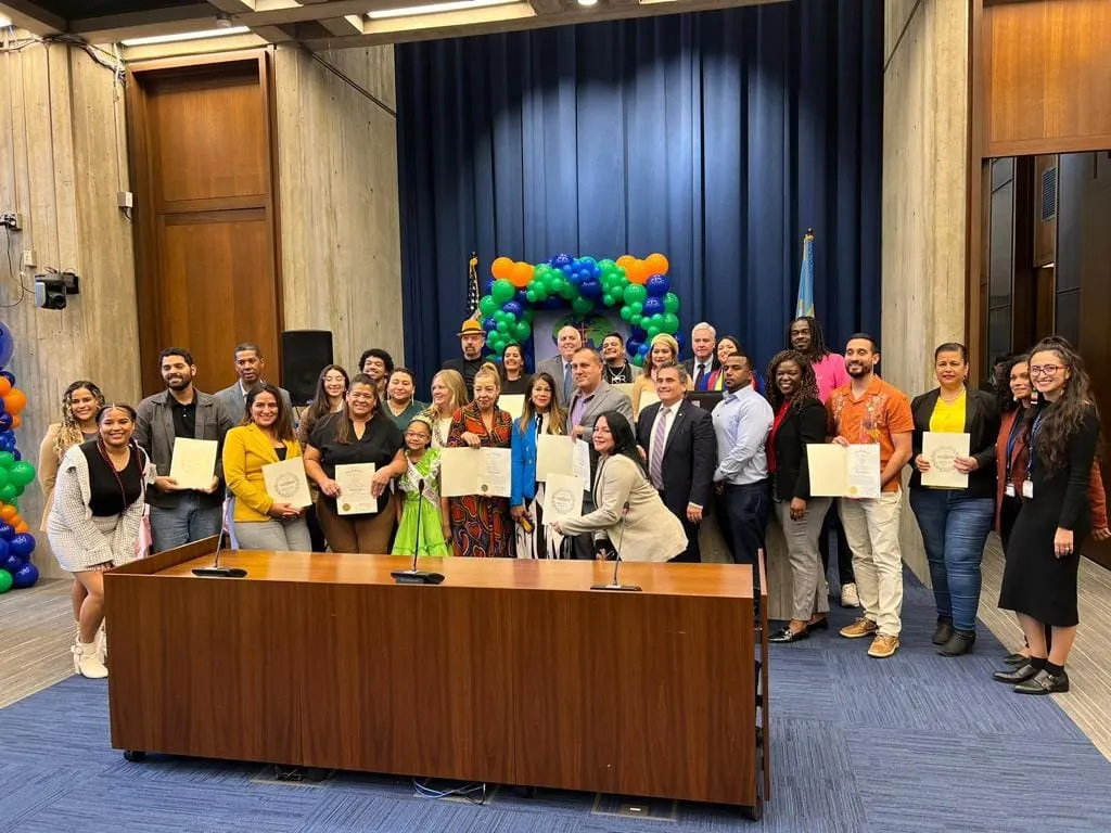 Mes de la Herencia Hispana 2023 en el Boston City Hall. Foto: Cortesía.
