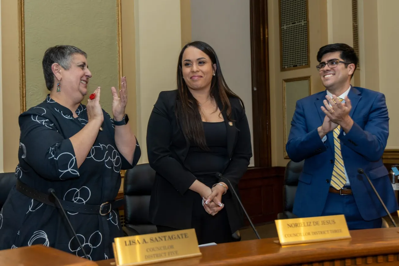 Norieliz DeJesus es la nueva presidenta del Concejo Municipal de Chelsea. Foto: Darlene DeVita.