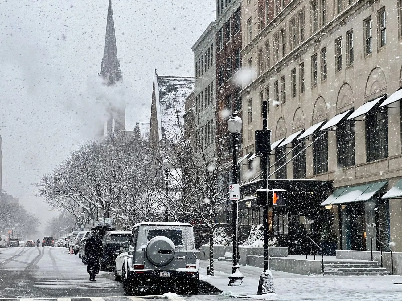 Invierno en Boston. Foto: Rosanna Marinelli.
