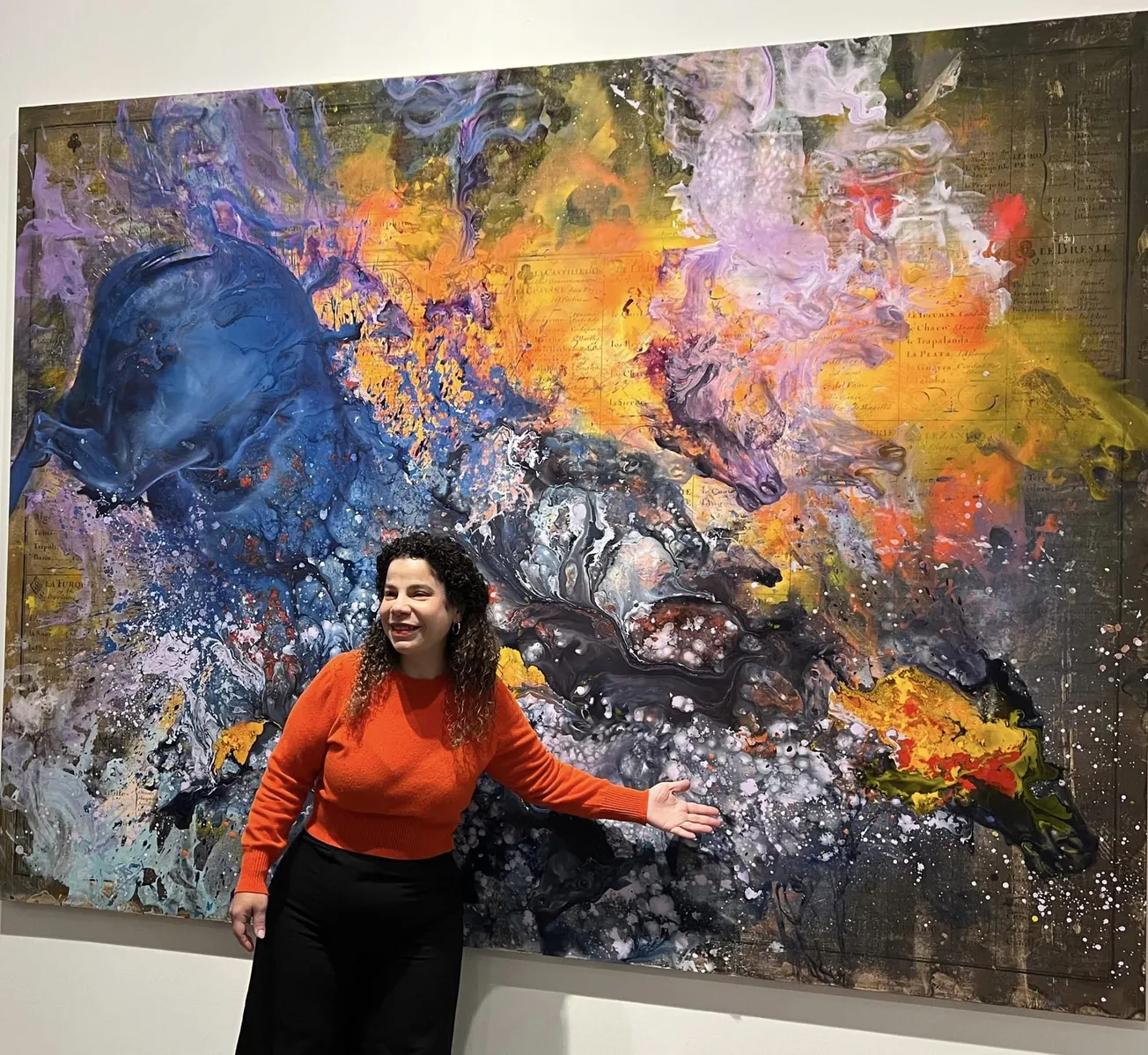 “Somos muchas, muchas historias en un mismo cuerpo”, dijo la artista dominicana Firelei Báez en el ICA