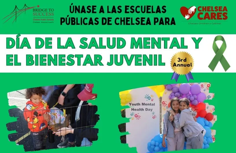 El Día de la Salud Mental y Bienestar Juvenil de las Chelsea Public Schools será el próximo 23 de mayo
