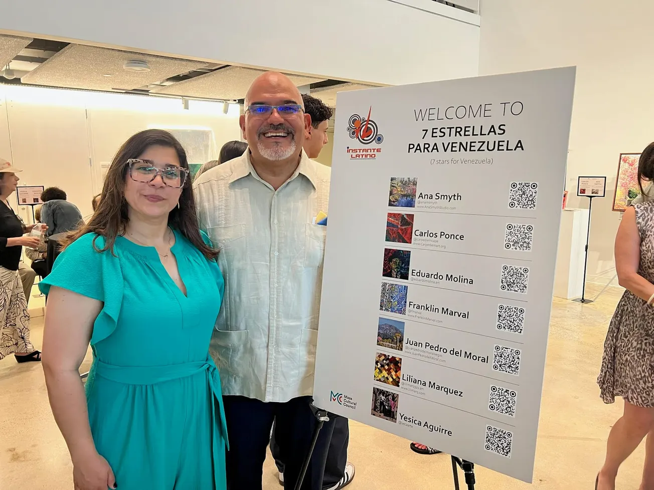 Así fue la exhibición de las Siete Estrellas para Venezuela que iluminaron Watertown