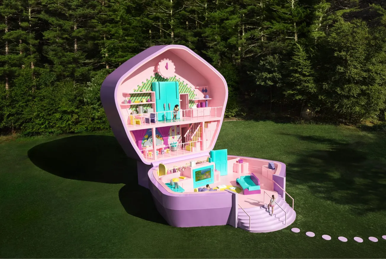 ¡Nostalgia pura! Descubre la casa de Polly Pocket en Massachusetts