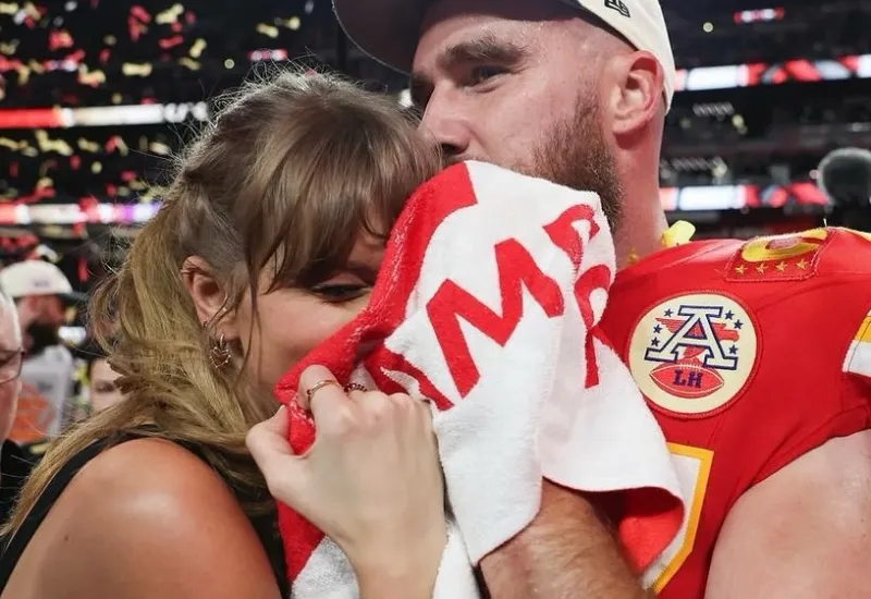 Taylor Swift, fascinada por el fútbol americano gracias a Travis Kelce
