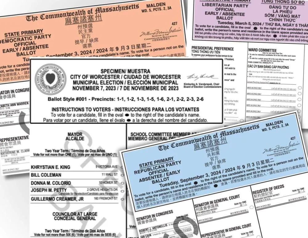 Ciertos vecindarios de Massachusetts ofrecen boletas multilingües, pero algunos votantes aún necesitan asistencia