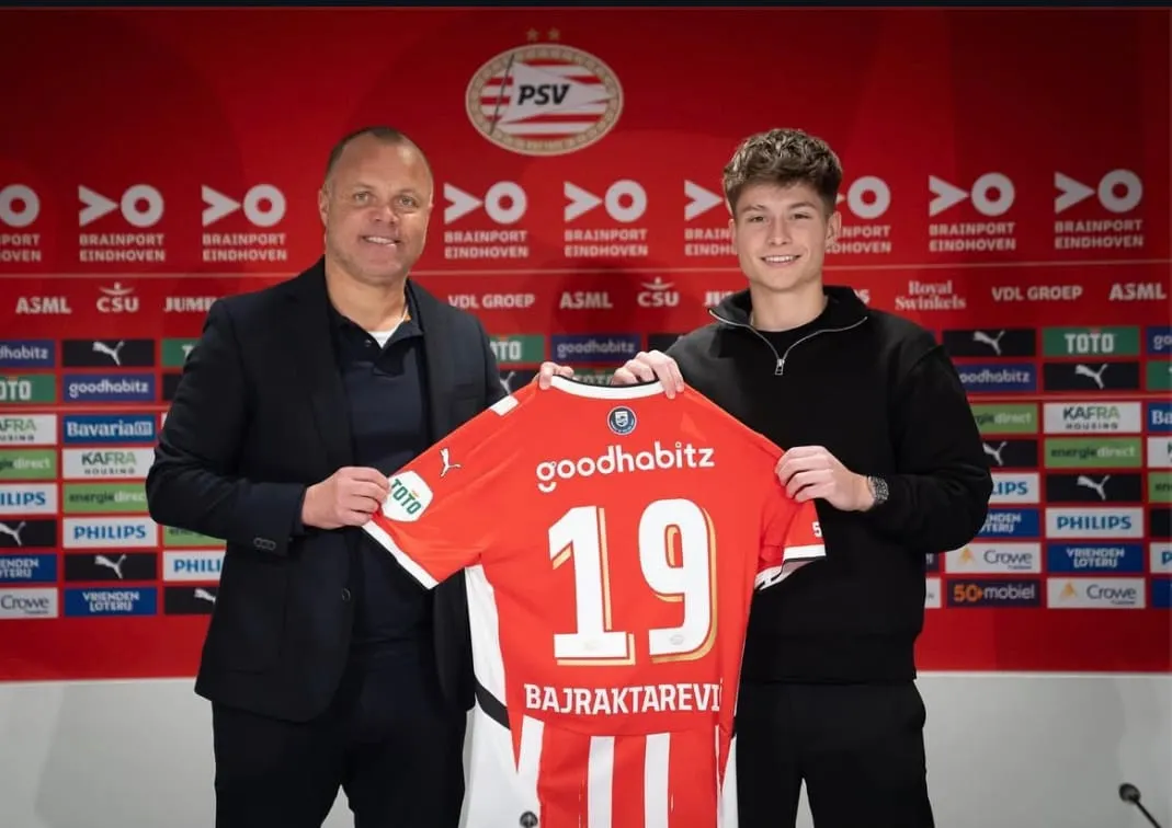 El New England Revolution transfiere a Esmir Bajraktarevic al PSV Eindhoven por $6 millones