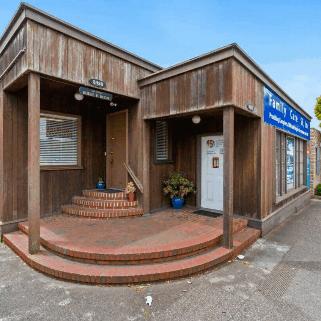 Pictures of a commercial building.