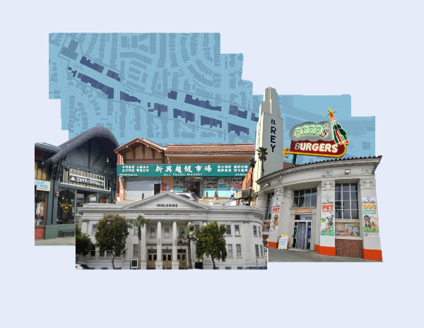 Illustration of buildings.